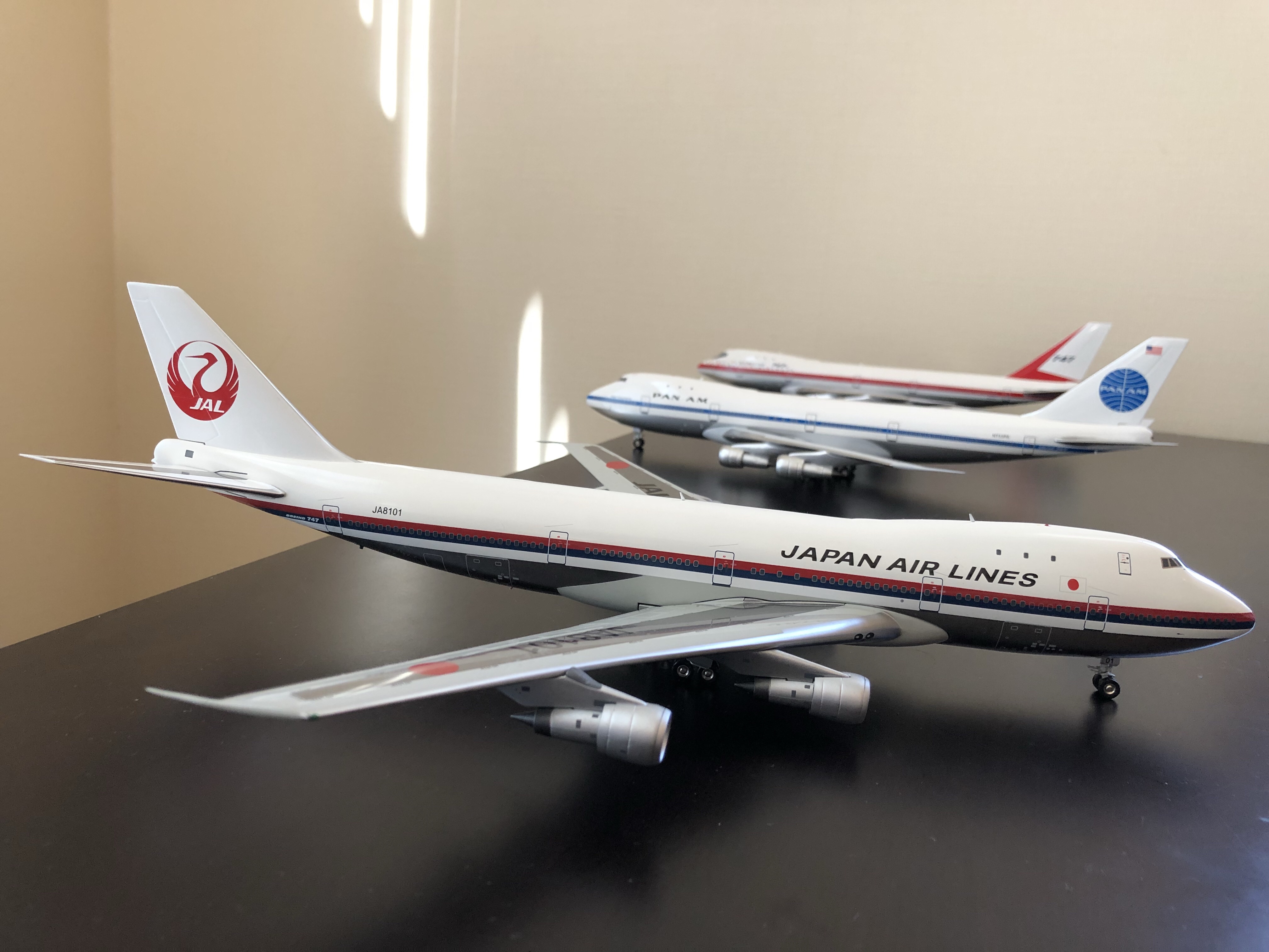 JAL Boeing 747-100 1:200 JA8101 1st JAL 747 – シアトル セネカ 